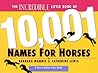 The Incredible Little Book of 10,001 Names for Horses