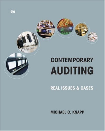 Contemporary Auditing: Real Issues and Cases (Paperback)