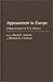 Appeasement in Europe: A Reassessment of U.S. Policies (Contributions to the Study of World History)
