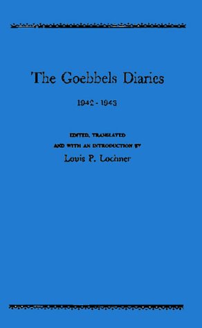 The Goebbels Diaries 1942-1943 (Hardcover)