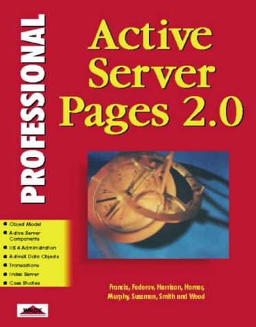 Professional Active Server Pages 2.0 (Paperback)