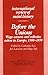 Before the Unions: Wage Earners and Collective Action in Europe, 1300-1850 (International Review of Social History Supplements, Series Number 2)