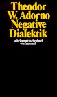 Negative Dialektik.