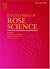 Encyclopedia of Rose Science