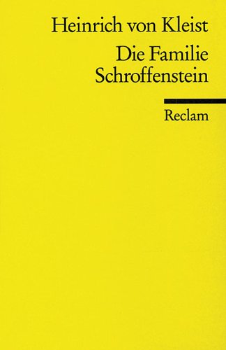 Die Familie Schroffenstein (Paperback)