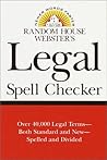 Random House Webster's Legal Spell Checker