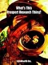 What's This Prospect Research Thing?