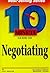 10 Minute Guide to Negotiat...