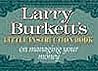 Larry Burkett's Little Instruction Book on Managing Your Money by Larry Burkett