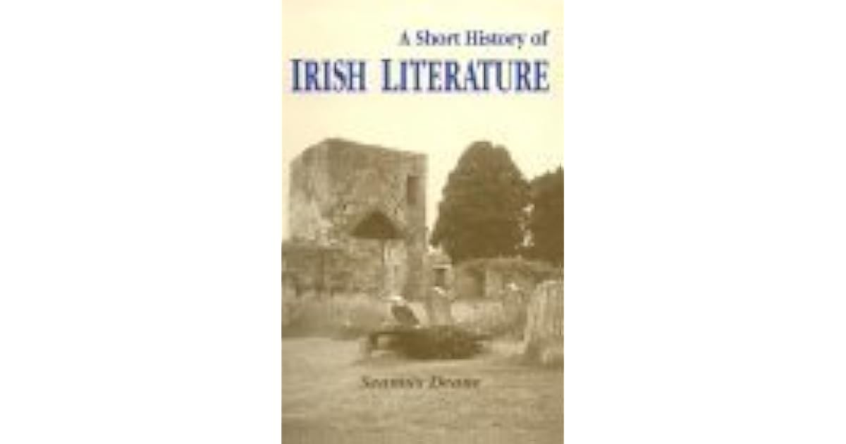 A Short History of Irish Literature by Seamus Deane