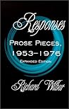 Responses: Prose Pieces, 1953-1976
