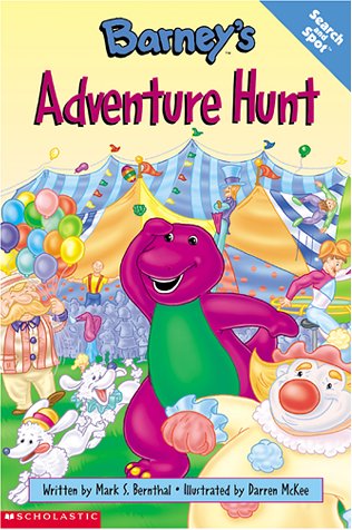 Barney's Adventure Hunt (Board Book)