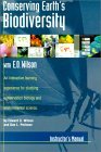 Conserving Earth's Biodiversity: With E.O. Wilson Conserving Earth's Biodiversity: With E.O. Wilson