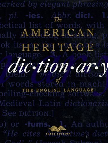 The American Heritage Dictionary of the English Language (Hardcover)