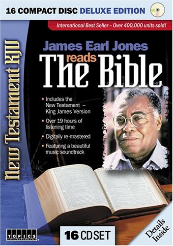 James Earl Jones Reads the Bible–New Testament KJV (Audio CD)