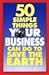 50 Simple Things Your Business Can Do to Save the Earth