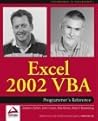 Excel 2002 Vba Programmer's Reference