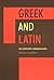Greek and Latin in Scientific Terminology