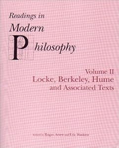 Readings In Modern Philosophy, Volume 2: Locke, Berkeley, Hume and Associated Texts