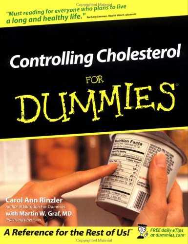 Controlling Cholesterol For Dummies (Paperback)