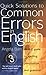 Quick Solutions to Common E...