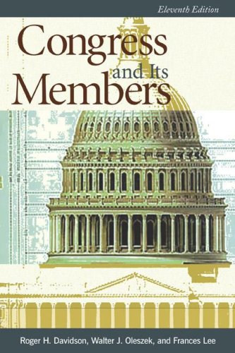 Congress and Its Members (Paperback)