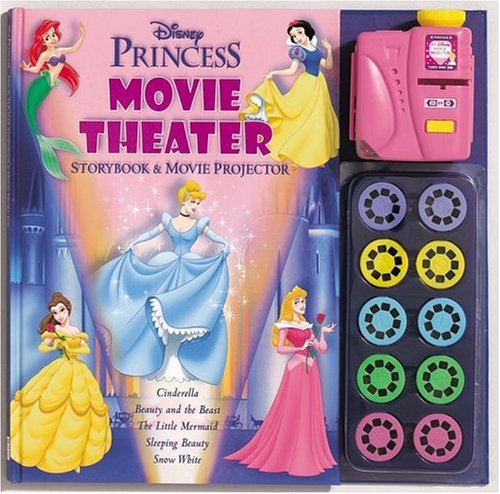 Disney Princess Movie Theater Storybook & Movie Projector (Hardcover)