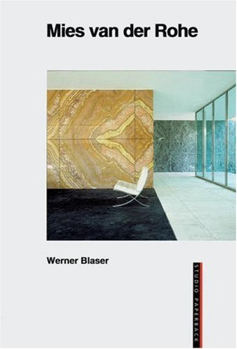 Ludwig Mies van der Rohe (Studio Paperback)