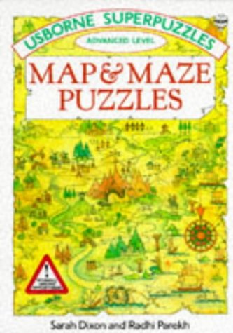 Map and Maze Puzzles (Paperback)