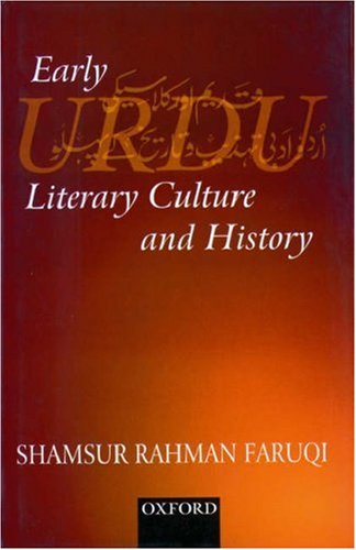 Early Urdu Literary Culture and History (Hardcover)