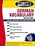 Schaum's Outlines of German Vocabulary