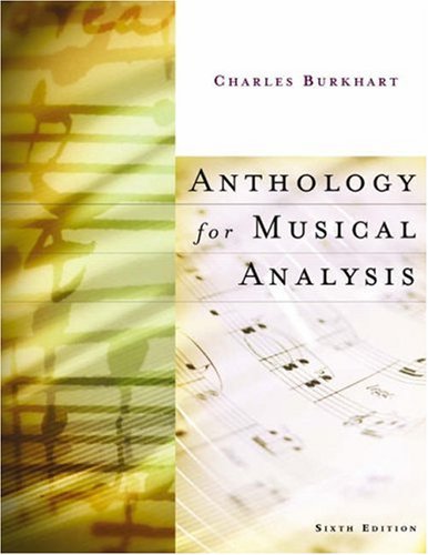 Anthology for Musical Analysis (Spiral-bound)