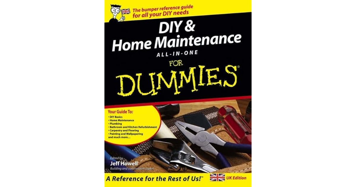Diy And Home Maintenance For Dummies All In One, Uk Edition by Jeff Howell