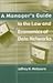 A Manager's Guide to the Law and Economics of Data Networks