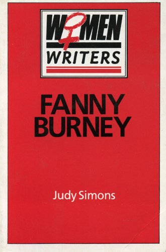 Fanny Burney (Women Writers)