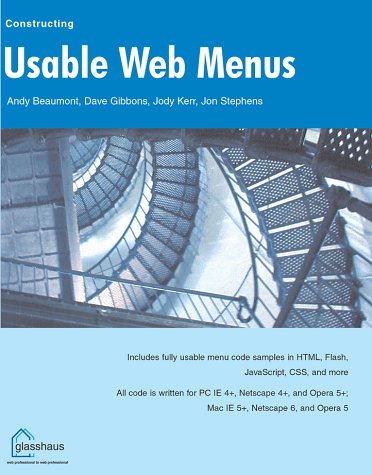 Constructing Usable Web Menus (Paperback)