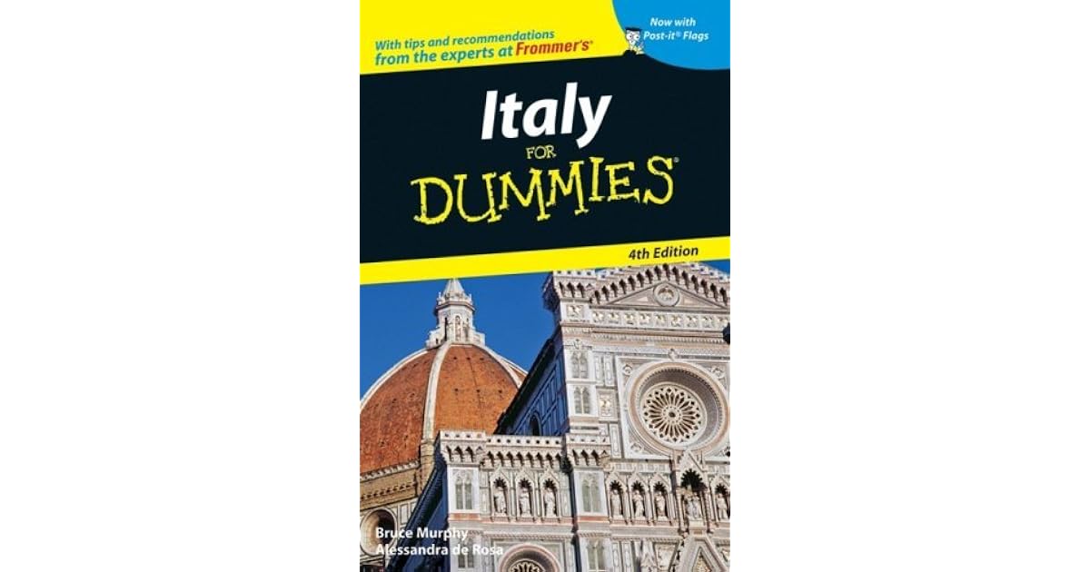 Italy for Dummies by Bruce Murphy