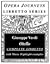 Giuseppe Verdi's OTELLO COMPLETE LIBRETTO by Burton D. Fisher