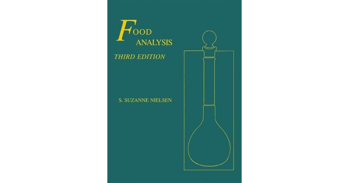 Food Analysis by S. Suzanne Nielsen