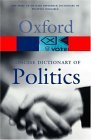 The Oxford Concise Dictionary of Politics by Iain McLean