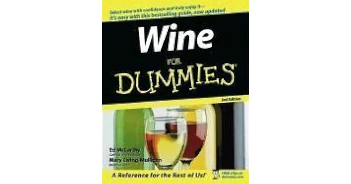 Wine for Dummies by Ed McCarthy