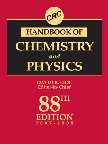 CRC Handbook of Chemistry and Physics (Paperback)