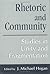 Rhetoric and Community: Studies in Unity and Fragmentation