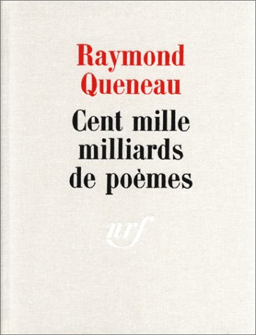 Cent mille milliards de poèmes (Hardcover)