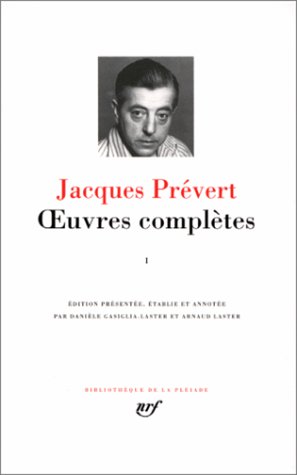 Oeuvres Completes By Jacques Prevert