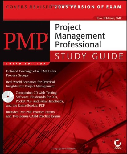 PMP: Project Management Professional Study Guide (Paperback)
