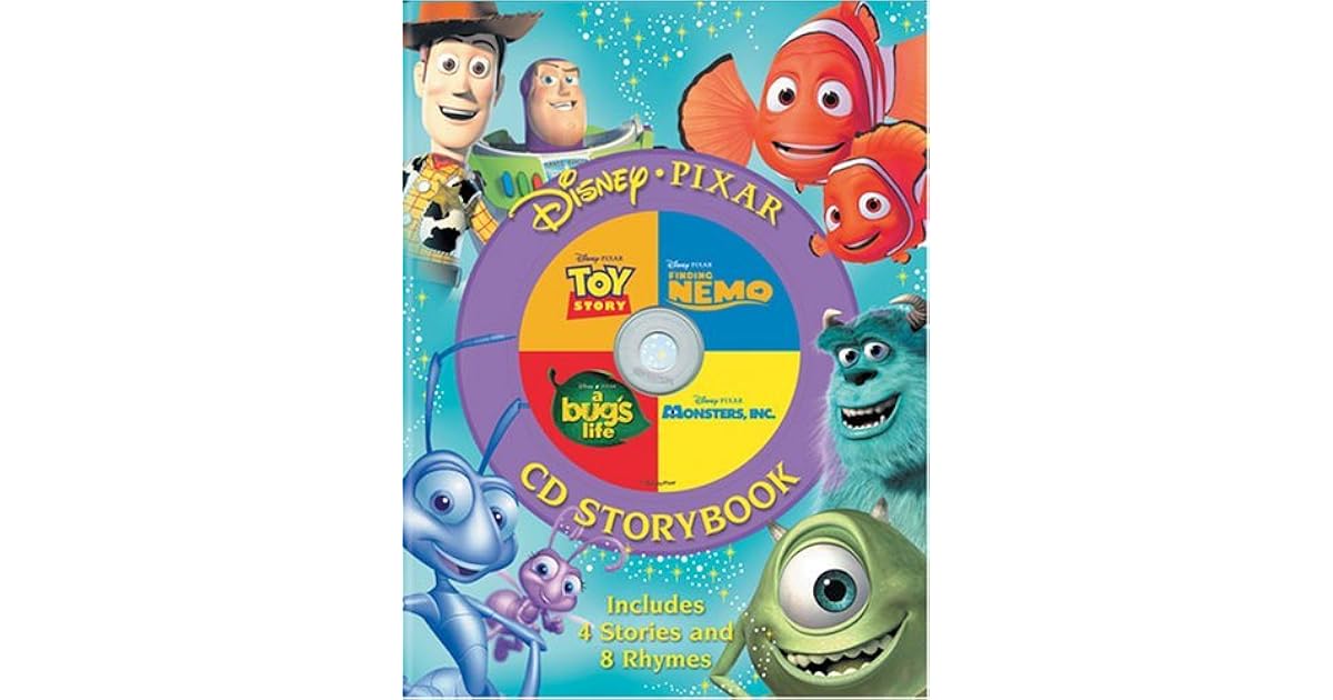 Disney Pixar Toy Story, Finding Nemo, Monsters, Inc., A Bugs Life by