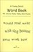 A Funny Dolch Words Book #2: Stories, Poems, Fables, Sight Word Searches by Lee, Betsy B. (2001) Paperback