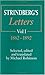 Strindberg's Letters, Volume 1 : 1862-1892