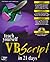 Teach Yourself Vbscript In 21 Days (Teach Yourself)